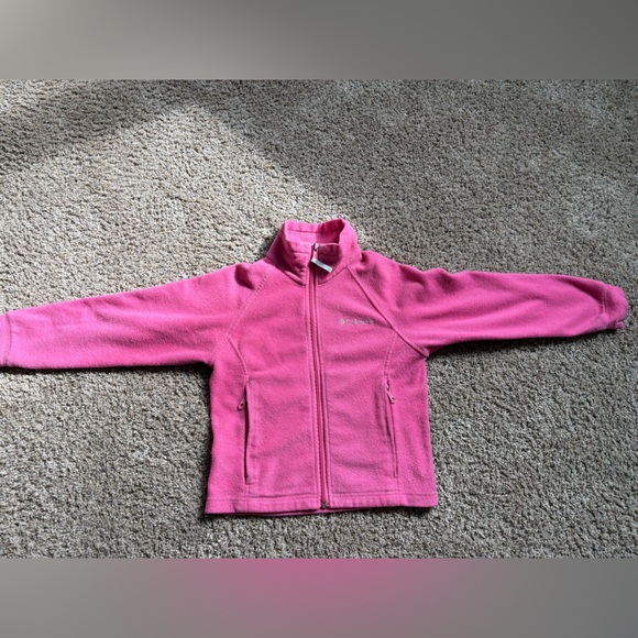 Columbia Pink Fleece Jacket - Picture 1 of 7